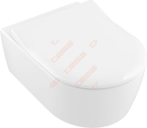 Komplektas VILLEROY&BOCH WC Avento su dangčiu slim direct