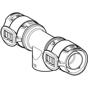Trišakis vidinis sriegis bronza d20mm, Rp1/2, d1=20mm, Geberit Flowfit