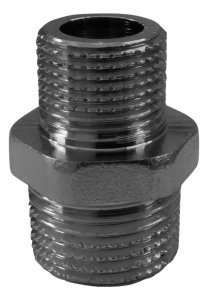 Žalvarinė chromuota redukuota jungtis PATTARONI Dn1" x 1/2"