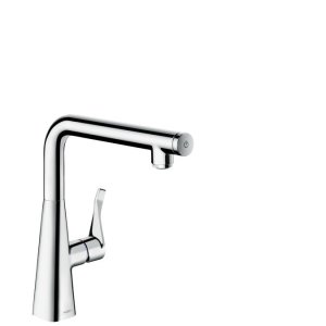 Maišytuvas plautuvei Hansgrohe Metris Select 260, nerūdijančio plieno