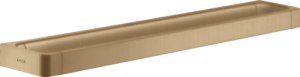 Rankšluosčių laikiklis AXOR Universal Softsquare, 600 mm, šlifuotos bronzos spalva (Brushed Bronze)