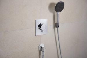 Dekoratyvinė dalis potinkiniam termostatiniam maišytuvui HANSGROHE Ecostat Comfort Q, 1 funkcijos, spalva - chromo