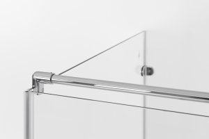 Dušo kabina Brasta Glass NORA 100x100x2000 skaidrus stiklas