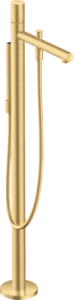 Vonios maišytuvas iš grindų AXOR Uno, šlifuoto aukso spalvos (Brushed Gold Optic)