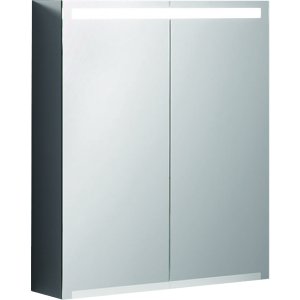 Veidrodinė spintelė Geberit Option 600x700x150, su apšvietimu, dvi durelės