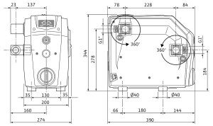 Vandens tiekimo siurblys Isar BOOST5-E-3
