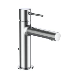 Maišytuvas praustuvui Twinplus Slim, snapo ilgis 110mm, su dugno vožtuvu