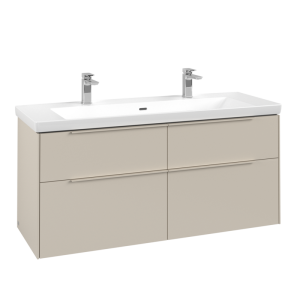 Spintelė apatinė Subway 3.0 1272x576x478 cashmere grey, monochrome rankenėlės