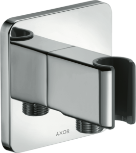 Dušo laikiklis su žarnos pajungimu AXOR ShowerSolutions, poliruoto aukso spalvos (Polished Gold Optic)