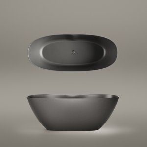 Vonia PERLA 1750x760, GRAPHITE