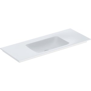 Baldinis praustuvas Geberit One 120X48 cm, be skylės maišytuvui ir perpylimo angos