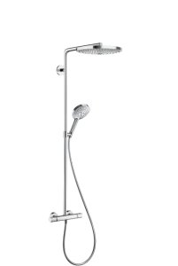 Termostatinė dušo sistema HANSGROHE Raindance Select S 300, 2 srovių, spalva - chromo (chrome)