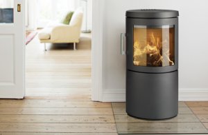 Plieninė krosnelė HWAM 3120c  - Autopilot (479x1005x414); 4,5kW