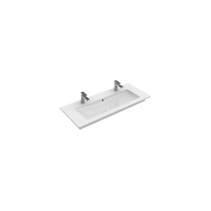 Praustuvas VILLEROY&BOCH Venticello 1200x500mm, 2 skylės maišytuvui, „Ceramicplus“ danga