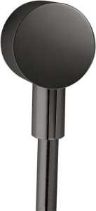 Potinkinio dušo jungtis AXOR Starck su atbuliniu vožtuvu, poliruoto juodo chromo spalvos (Polished Black Chrome)
