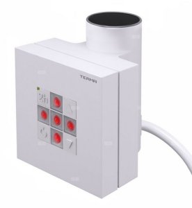 Valdiklis Terma KTX-2 spiralinis laidas, kištukas, baltas