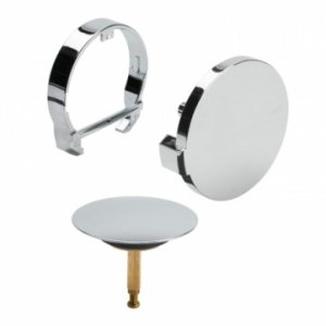 Multiplex Trio sifono dangtelių rinkinys Viega Visign MT5, chromo spalvos