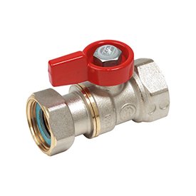 Rutulinis ventilis Dn1/2“ v/v su veržle