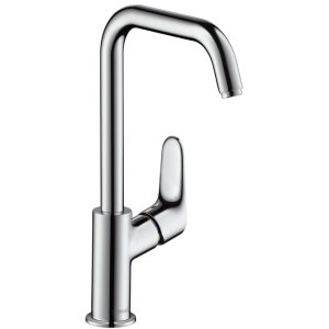 Praustuvo maišytuvas HANSGROHE Focus 240 su dugno vožtuvu, aukštas