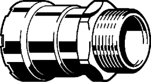 Pereinamoji detalė DN50 Megapress