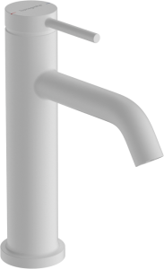 Praustuvo maišytuvas HANSGROHE Tecturis S 110 EcoSmart+, su dugno vožtuvu, spalva - balta matinė (matt white)