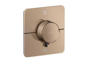 Dekoratyvinė dalis AXOR ShowerSelect ID potinkiniam termostatiniam maišytuvui, 2 funkcijų, poliruoto raudono aukso spalvos (Polished Red Gold)