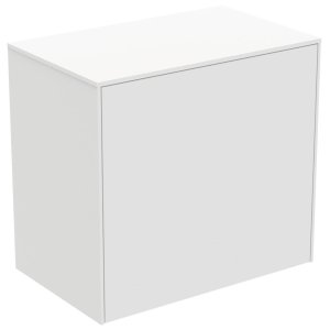 Spintelė Ideal Standard Conca praustuvui, matmenys 602x373x550, spalva - balta matinė, be išpjovos praustuvui