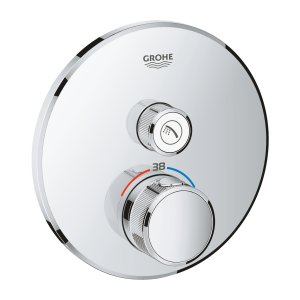 Dekoratyvinė dalis potinkinio dušo maišytuvo Grohe Smart Control 1 funkcijos