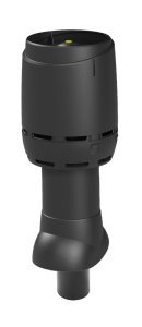 Ventiliacijos kaminėlis/kanalizacijos alsuoklis FLOW VILPE 110P-IS-350 juodas