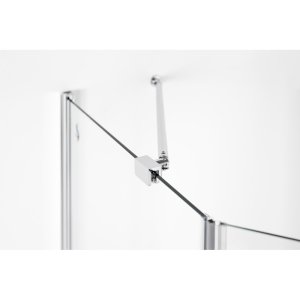 Dušo kabina Brasta Glass LINA 979-988x979-988x2000 skaidrus stiklas
