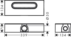 Latakas AXOR uBox universal