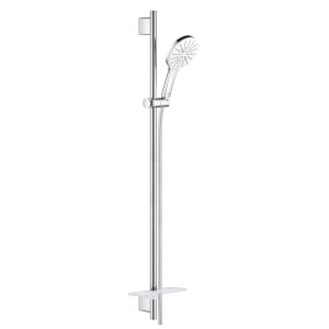 Dušo komplektas Smartactive 130 apvali galva 3 srovių balta 9,5l
