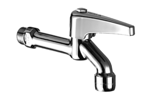 Sodo ventilis SCHELL 1/2", su svirtine rankenėle, aeratoriumi, chromuotas
