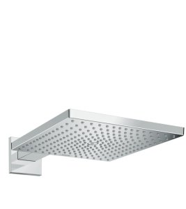 Dušo galva su laikikliu iš sienos HANSGROHE Raindance E 300, 1 srovės, spalva - chromo (chrome)
