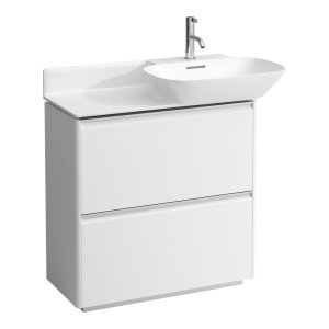 Spintelė praustuvui Laufen BASE 770x350x770 mm, 2 stalčiai, praustuvams 813301/813302, spalva- balta matinė