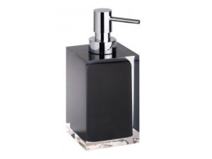 Pastatomas muilo dozatorius Bemeta Vista, 250 ml, juodas