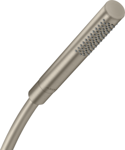 Rankinė dušo galvutė AXOR Starck 1jet EcoSmart, šlifuoto nikelio spalvos (Brushed Nickel)