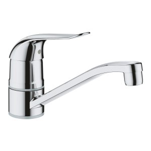Plautuvės maišytuvas GROHE Euroeco 8l/min skirtas žmonėms su negalia, chromo spalvos 