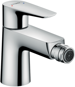 Bidė maišytuvas HANSGROHE Talis E su "push-open" dugno vožtuvu, spalva - chromo