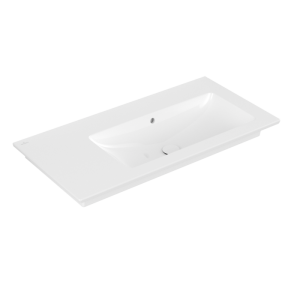 Praustuvas Villeroy & Boch Venticello 1000x500 be skylės maišytuvui Ceramic Plus danga