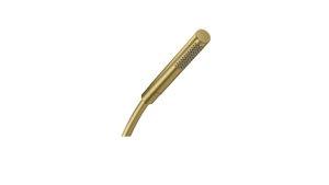 Rankinė dušo galvutė AXOR Starck 1jet EcoSmart, šlifuoto žalvario spalvos (Brushed Brass)