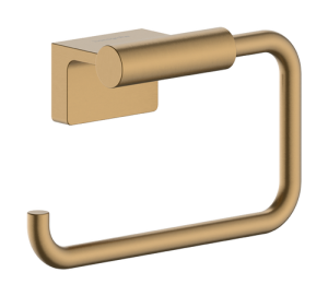 Tualetinio popieriaus laikiklis Hansgrohe AddStoris S be dangtelio, šliofuotos bronzos spalva