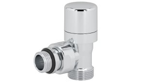 Chromuotas blizgus termostatinis ventilis First 1/2" x 3/4" EK