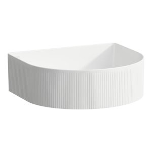 Praustuvas-dubuo Laufen SONAR, 410x365x130 mm, su tekstūra, be vietos maišytuvo tvirtinimui