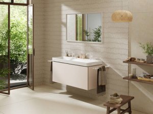 Praustuvas Hansgrohe Xelu Q, 1200x480x80 mm, su SmartClean danga