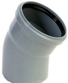 Alkūnė vidaus kanalizacijai HTB 75/15°