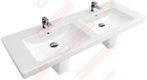 Praustuvas VILLEROY&BOCH Subway 2.0 1300x470 mm su CeramicPlus danga