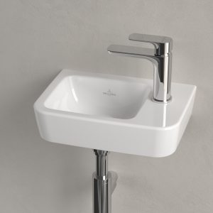 Praustuvas VILLEROY&BOCH O.Novo Compact 360x250, dubuo kairėje, be persipylimo