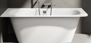 Vonia SMART 1700x750, akmens masės, sifonas plastikas