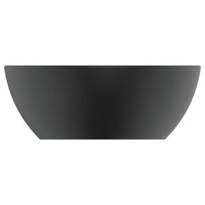 Praustuvas-dubuo Ideal Standard Strada Oval, matmenys 600x420mm, juodas matinis